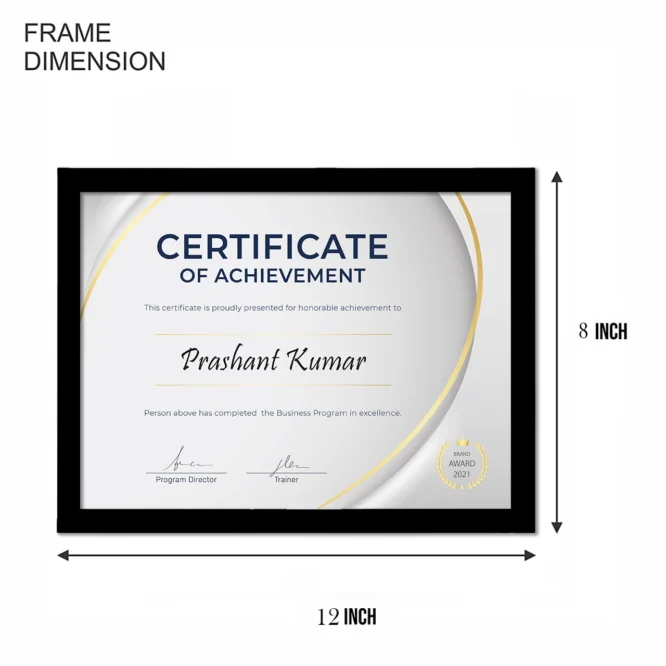 Corporate Achievements Certificate Frame (2) - Image 2